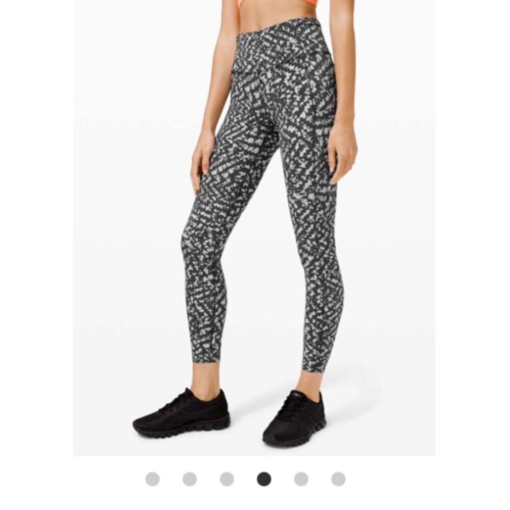 Lululemon Womens 2 Fast Free Tight II 25" Non-Reflective‎ Nulux